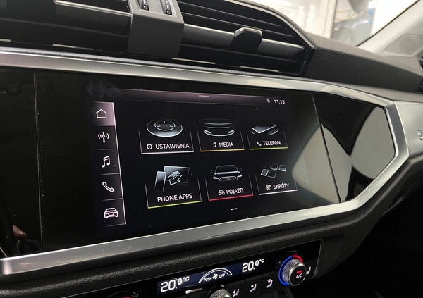 Audi Q3 cena 139900 przebieg: 52876, rok produkcji 2019 z Bydgoszcz małe 436